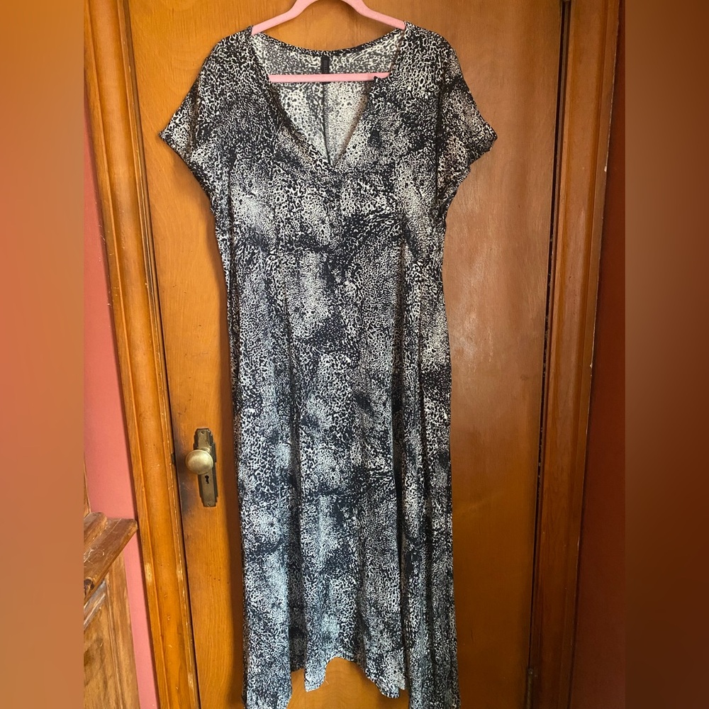 BELLINKY Maxi Tunic Women Plus Size Dress